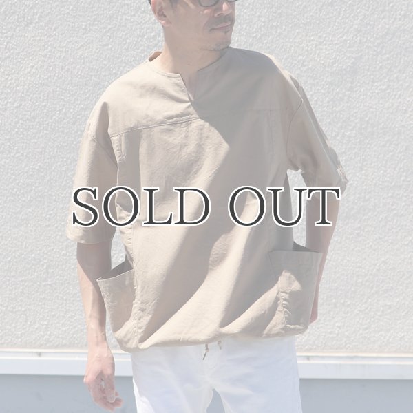 画像3: ミラクルコットンダンガリー  ツールポケ キーネック ビッグTシャツ【MADE IN JAPAN】『日本製』/ Upscape Audience (3)