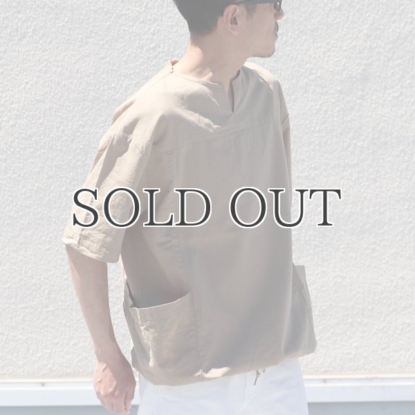 画像4: ミラクルコットンダンガリー  ツールポケ キーネック ビッグTシャツ【MADE IN JAPAN】『日本製』/ Upscape Audience (4)