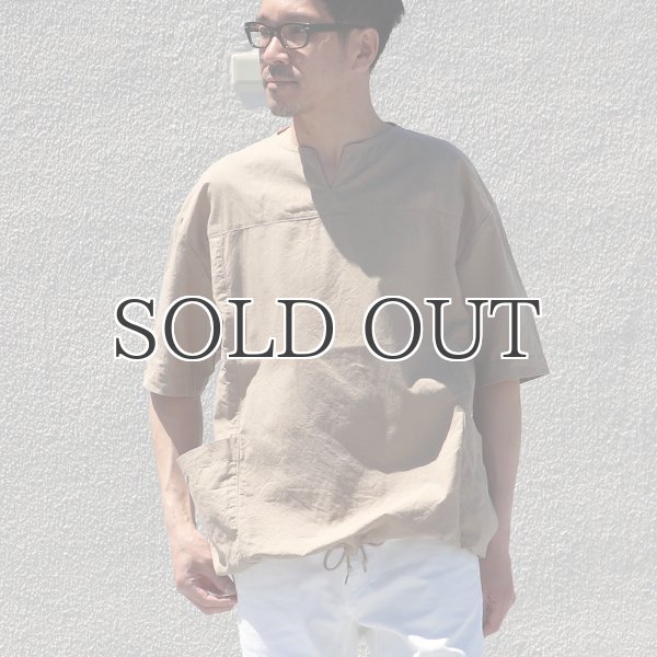 画像5: ミラクルコットンダンガリー  ツールポケ キーネック ビッグTシャツ【MADE IN JAPAN】『日本製』/ Upscape Audience (5)