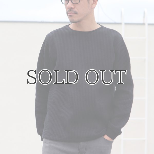 画像7: 「尾州」ストライプキルト クルーネック プルオーバー【MADE IN JAPAN】『日本製』 / Upscape Audience (7)