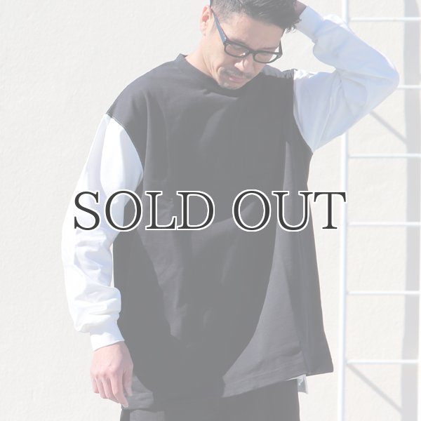 画像3: VORTEX(MVS天竺)クルーネック XL 長袖Tee『MADE IN JAPAN』『日本製』 / Upscape Audience (3)