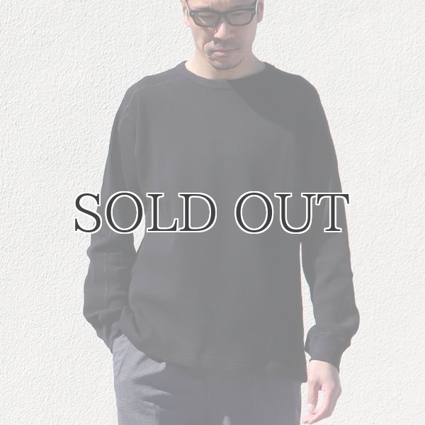 画像12: 度詰ワッフル6.6オンス スプリットスリーブ ミリタリーLS TEE【MADE IN JAPAN】『日本製』 / Upscape Audience (12)