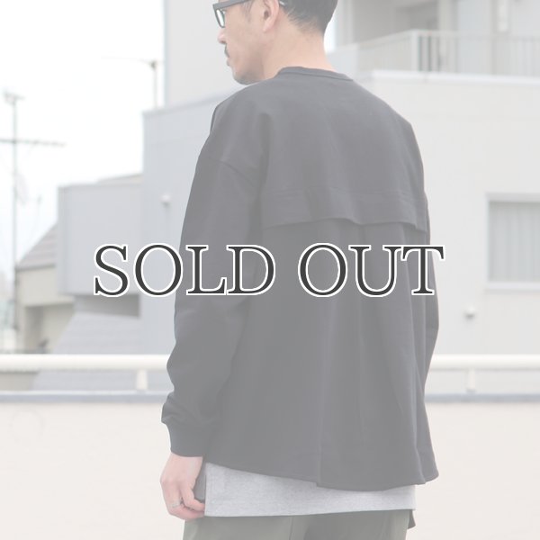 画像7: VORTEX 8オンス(MVS天竺) インバーテッドプリーツ ボクシーAライン 長袖Tee【MADE IN JAPAN】『日本製』/ Upscape Audience (7)