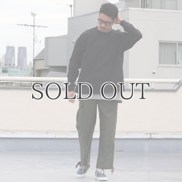 画像9: VORTEX 8オンス(MVS天竺) インバーテッドプリーツ ボクシーAライン 長袖Tee【MADE IN JAPAN】『日本製』/ Upscape Audience (9)