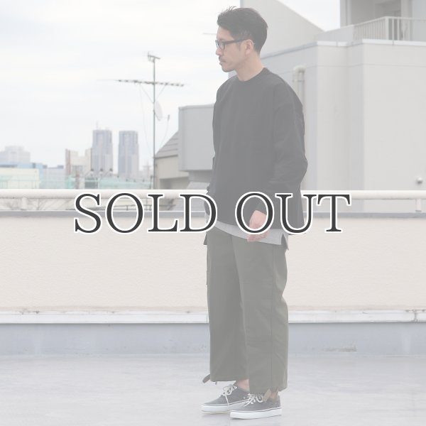 画像10: VORTEX 8オンス(MVS天竺) インバーテッドプリーツ ボクシーAライン 長袖Tee【MADE IN JAPAN】『日本製』/ Upscape Audience (10)