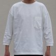 画像17: VORTEX 8オンス（MVS天竺）サイドスリット 七分袖 ボクシーTee【MADE IN JAPAN】『日本製』/ Upscape Audience (17)