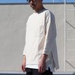 画像16: VORTEX 8オンス（MVS天竺）サイドスリット 七分袖 ボクシーTee【MADE IN JAPAN】『日本製』/ Upscape Audience (16)