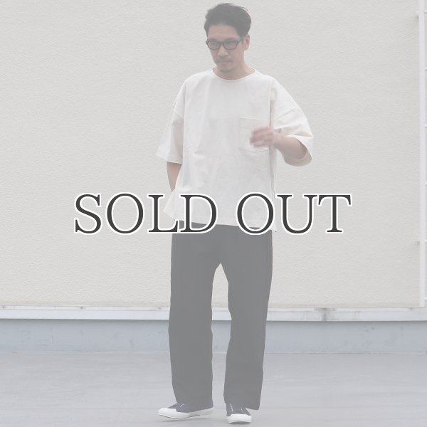 画像11: VORTEX 8オンス（MVS天竺）サイドスリット ハーフスリーブ ボクシーTee【MADE IN JAPAN】『日本製』/ Upscape Audience (11)