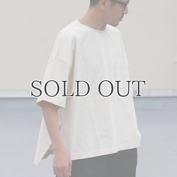 画像12: VORTEX 8オンス（MVS天竺）サイドスリット ハーフスリーブ ボクシーTee【MADE IN JAPAN】『日本製』/ Upscape Audience (12)