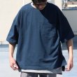 画像7: VORTEX 8オンス（MVS天竺）サイドスリット ハーフスリーブ ボクシーTee【MADE IN JAPAN】『日本製』/ Upscape Audience (7)