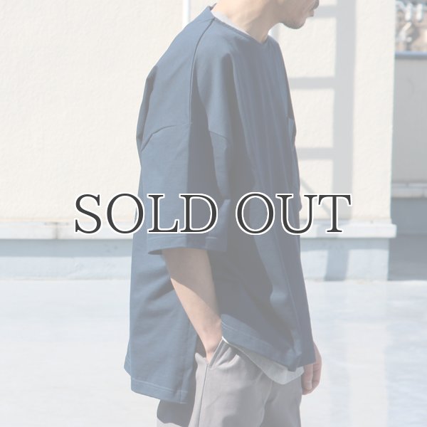 画像8: VORTEX 8オンス（MVS天竺）サイドスリット ハーフスリーブ ボクシーTee【MADE IN JAPAN】『日本製』/ Upscape Audience (8)