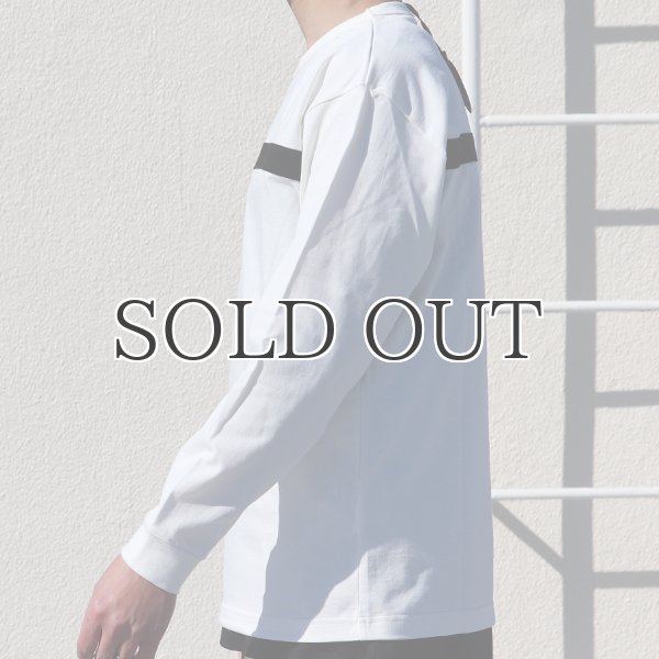 画像19: VORTEX 8オンス(MVS天竺)ツートンラインシームポケット 長袖Tee【MADE IN JAPAN】『日本製』/ Upscape Audience (19)