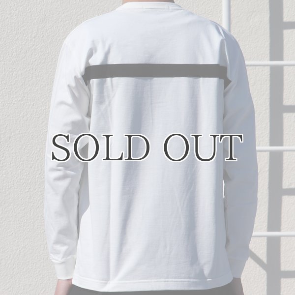 画像20: VORTEX 8オンス(MVS天竺)ツートンラインシームポケット 長袖Tee【MADE IN JAPAN】『日本製』/ Upscape Audience (20)