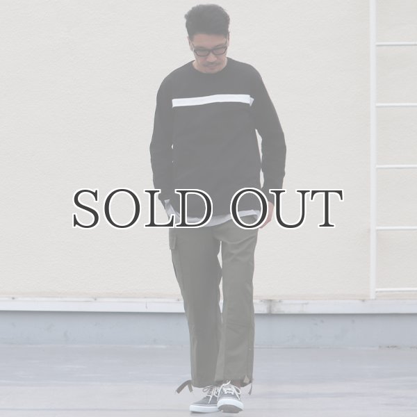 画像13: VORTEX 8オンス(MVS天竺)ツートンラインシームポケット 長袖Tee【MADE IN JAPAN】『日本製』/ Upscape Audience (13)