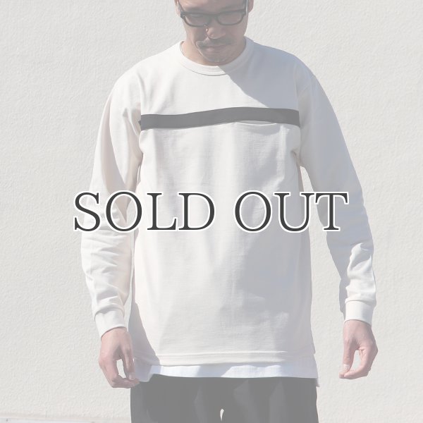 画像14: VORTEX 8オンス(MVS天竺)ツートンラインシームポケット 長袖Tee【MADE IN JAPAN】『日本製』/ Upscape Audience (14)