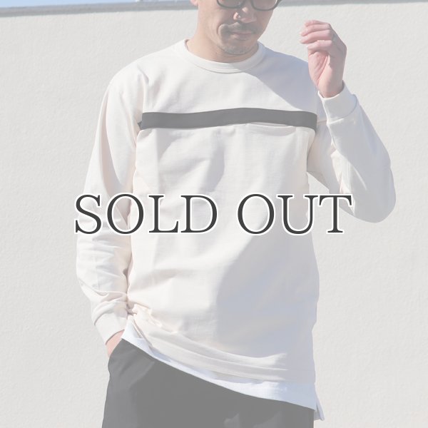 画像15: VORTEX 8オンス(MVS天竺)ツートンラインシームポケット 長袖Tee【MADE IN JAPAN】『日本製』/ Upscape Audience (15)