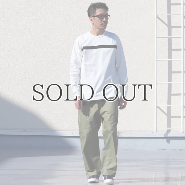 画像5: VORTEX 8オンス(MVS天竺)ツートンラインシームポケット 長袖Tee【MADE IN JAPAN】『日本製』/ Upscape Audience (5)