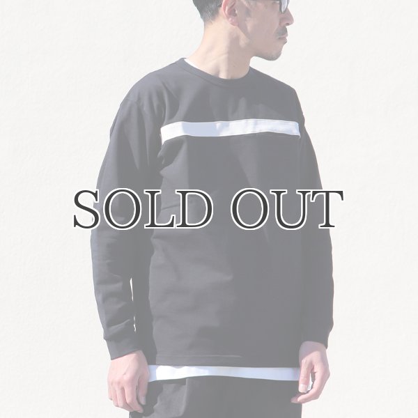 画像7: VORTEX 8オンス(MVS天竺)ツートンラインシームポケット 長袖Tee【MADE IN JAPAN】『日本製』/ Upscape Audience (7)