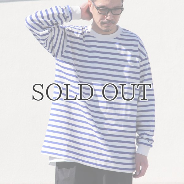 画像4: Basque 10オンス ( バスク天竺 ) ドローコード ヘムアジャスター XL 長袖Tシャツ【MADE IN JAPAN】『日本製』/ Upscape Audience (4)