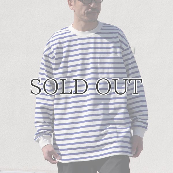 画像5: Basque 10オンス ( バスク天竺 ) ドローコード ヘムアジャスター XL 長袖Tシャツ【MADE IN JAPAN】『日本製』/ Upscape Audience (5)