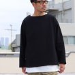 画像16: Basque10オンス（バスク天竺）フレンチボーダー ボートネック BOX Tee【MADE IN JAPAN】『日本製』/ Upscape Audience (16)