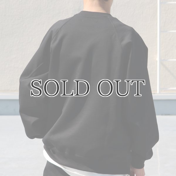 画像6: 「尾州」16オンス ハードコンパクト ヘビー裏毛 ラグラン XL ガゼットクルーネック スウェット【MADE IN JAPAN】【送料無料】『日本製』 / Upscape Audience (6)