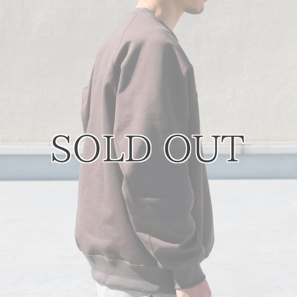 画像5: 「尾州」16オンス ハードコンパクト ヘビー裏毛 ラグラン XL ガゼットクルーネック スウェット【MADE IN JAPAN】【送料無料】『日本製』 / Upscape Audience (5)