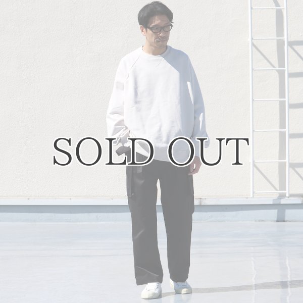 画像8: 「尾州」16オンス ハードコンパクト ヘビー裏毛 ラグラン XL ガゼットクルーネック スウェット【MADE IN JAPAN】【送料無料】『日本製』 / Upscape Audience (8)