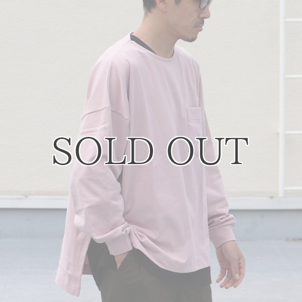 画像15: VORTEX 8オンス（MVS天竺）サイドスリット Aライン ボクシー長袖Tee【MADE IN JAPAN】『日本製』/ Upscape Audience (15)