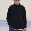 画像3: Basque10オンス（バスク天竺）フレンチボーダー モックネック ボクシー Tee【MADE IN JAPAN】『日本製』/ Upscape Audience (3)