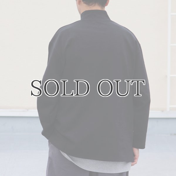 画像6: Basque10オンス(バスク天竺)フレンチボーダー モックネック ボクシー Tee【MADE IN JAPAN】『日本製』/ Upscape Audience (6)