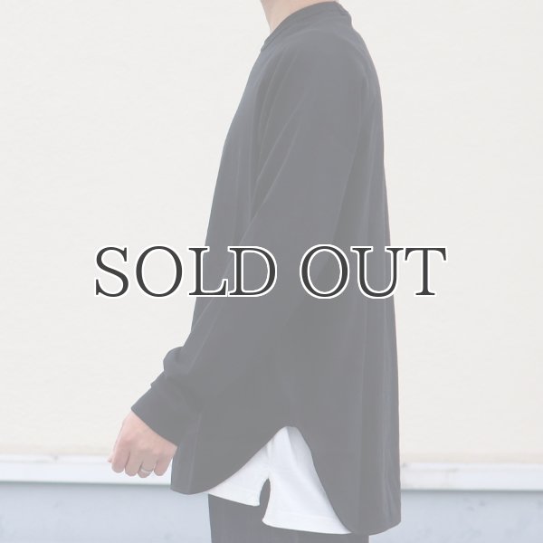 画像18: 丸胴 ヘビーウェイト(度詰天竺)10オンス ヘムラウンド 長袖Tシャツ【MADE IN JAPAN】『日本製』/ Upscape Audience (18)