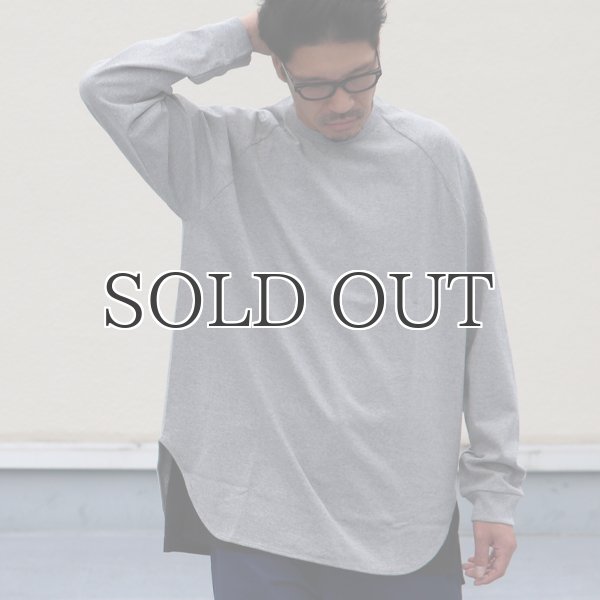 画像12: 丸胴 ヘビーウェイト(度詰天竺)10オンス ヘムラウンド 長袖Tシャツ【MADE IN JAPAN】『日本製』/ Upscape Audience (12)