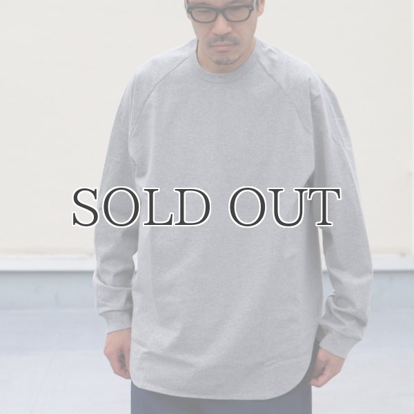 画像13: 丸胴 ヘビーウェイト(度詰天竺)10オンス ヘムラウンド 長袖Tシャツ【MADE IN JAPAN】『日本製』/ Upscape Audience (13)