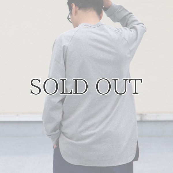 画像15: 丸胴 ヘビーウェイト(度詰天竺)10オンス ヘムラウンド 長袖Tシャツ【MADE IN JAPAN】『日本製』/ Upscape Audience (15)