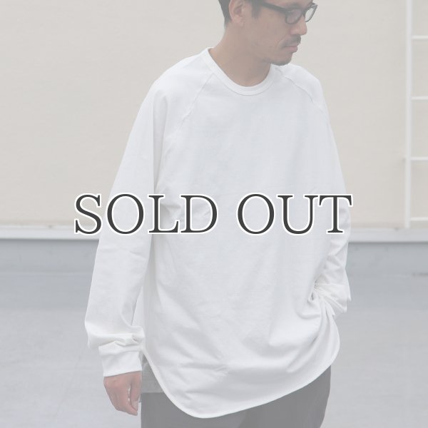 画像7: 丸胴 ヘビーウェイト(度詰天竺)10オンス ヘムラウンド 長袖Tシャツ【MADE IN JAPAN】『日本製』/ Upscape Audience (7)