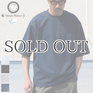 画像: VORTEX8オンス（MVS天竺）グラスポケ付き クルーネック ハーフスリーブ テーパードTシャツ【MADE IN JAPAN】『日本製』/ Upscape Audience