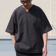 画像4: ヘビーウェイト プレーティング天竺（11オンス）キーネック ハーフスリーブ Tシャツ【MADE IN JAPAN】『日本製』/ Upscape Audience (4)