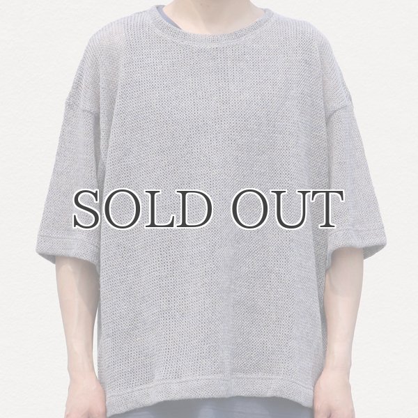 画像10: リネンMIX 引き揃え天竺 クルーネックハーフスリーブTシャツ【MADE IN JAPAN】『日本製』 / Upscape Audience (10)