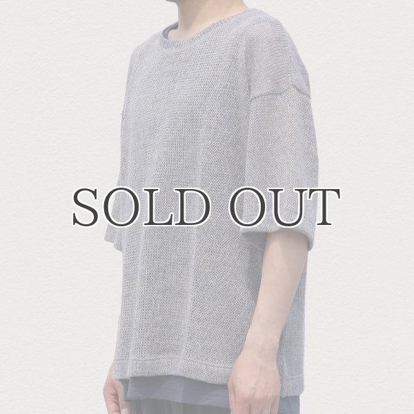 画像11: リネンMIX 引き揃え天竺 クルーネックハーフスリーブTシャツ【MADE IN JAPAN】『日本製』 / Upscape Audience (11)