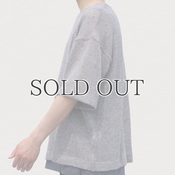 画像12: リネンMIX 引き揃え天竺 クルーネックハーフスリーブTシャツ【MADE IN JAPAN】『日本製』 / Upscape Audience (12)