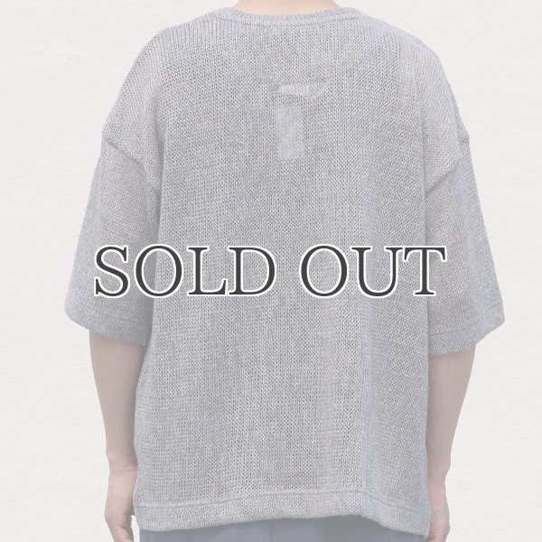 画像13: リネンMIX 引き揃え天竺 クルーネックハーフスリーブTシャツ【MADE IN JAPAN】『日本製』 / Upscape Audience (13)