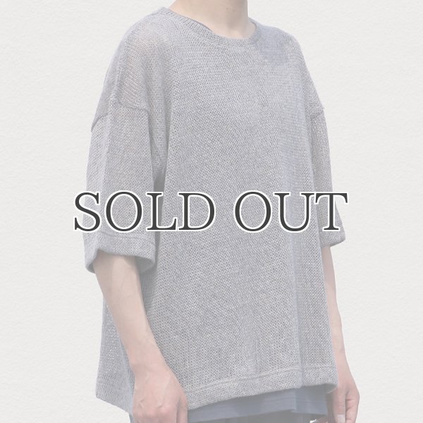 画像14: リネンMIX 引き揃え天竺 クルーネックハーフスリーブTシャツ【MADE IN JAPAN】『日本製』 / Upscape Audience (14)