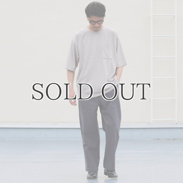 画像5: PREMIERE LINE（プレミアリネン）コットン天竺 クルーネック ハーフスリーブ Tシャツ【MADE IN JAPAN】『日本製』/ Upscape Audience (5)