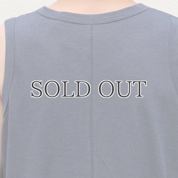 画像19: PREMIERE LINEN(プレミアリネン)コットン天竺 タンクトップ【MADE IN JAPAN】『日本製』/ Upscape Audience (19)