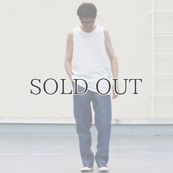 画像13: PREMIERE LINEN(プレミアリネン)コットン天竺 タンクトップ【MADE IN JAPAN】『日本製』/ Upscape Audience (13)