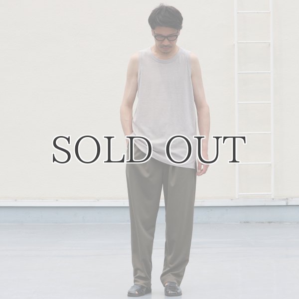 画像17: PREMIERE LINEN(プレミアリネン)コットン天竺 タンクトップ【MADE IN JAPAN】『日本製』/ Upscape Audience (17)