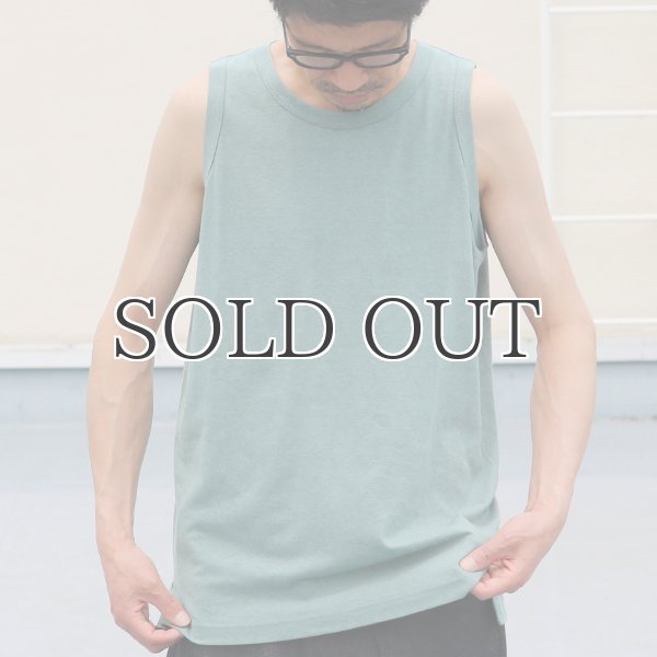 画像7: PREMIERE LINEN(プレミアリネン)コットン天竺 タンクトップ【MADE IN JAPAN】『日本製』/ Upscape Audience (7)
