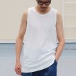 画像10: PREMIERE LINEN（プレミアリネン）コットン天竺 タンクトップ【MADE IN JAPAN】『日本製』/ Upscape Audience (10)