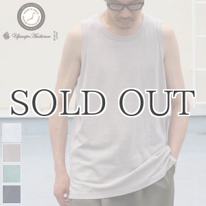 画像: PREMIERE LINEN（プレミアリネン）コットン天竺 タンクトップ【MADE IN JAPAN】『日本製』/ Upscape Audience